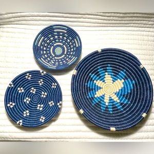 African Handmade Hanging Baskets (3)